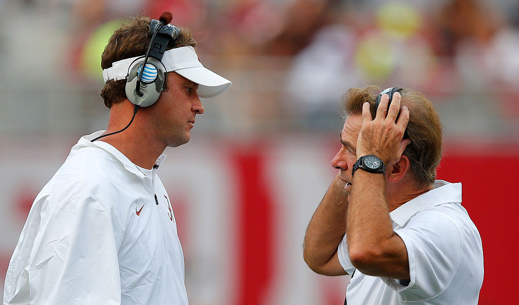 Lane Kiffin, Alabama's New Offensive Mind, Shows His Mettle