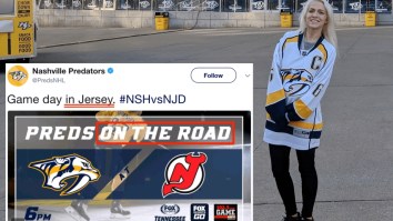 Don’t Fly To Nashville For A Preds Game Being Played In New Jersey… Like This Mistaken Fan