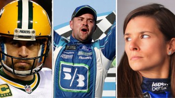 NASCAR’s Media Tour Got Awkward When Ricky Stenhouse Was Asked About His Ex Danica And Aaron Rodgers