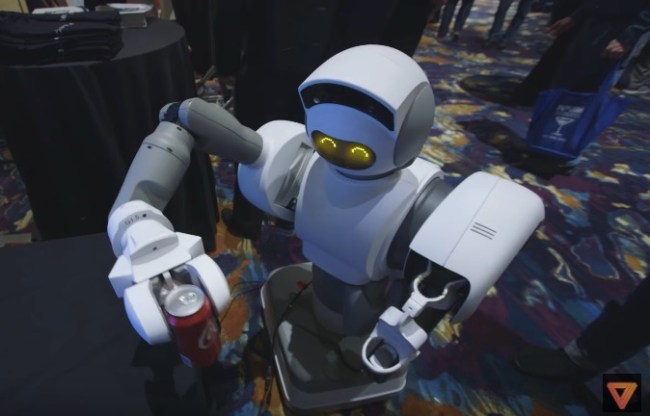 robot retrieves beer