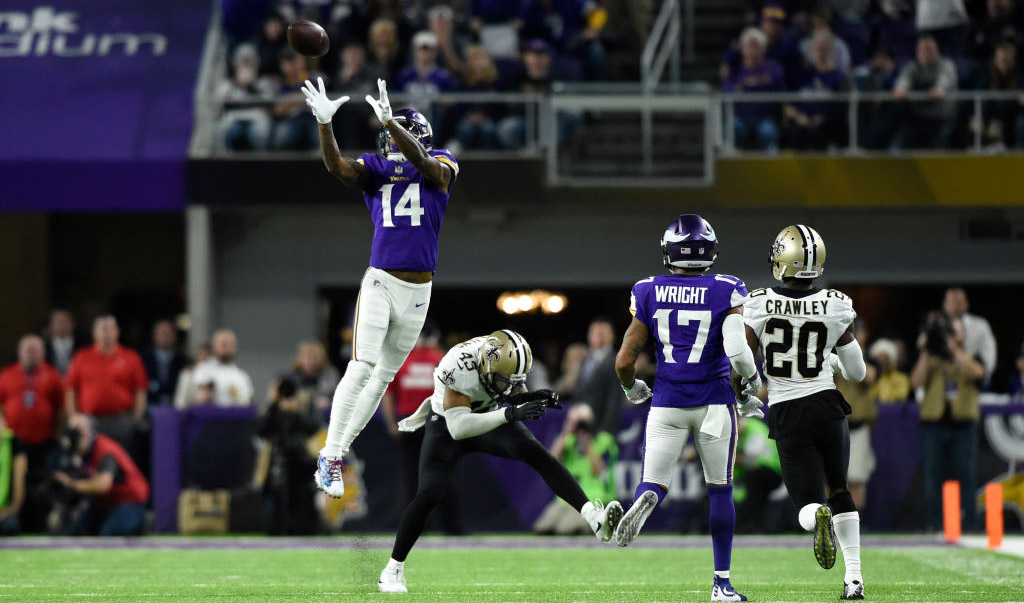 Vikings outrun their tortured history, stun Saints with miraculous final  play