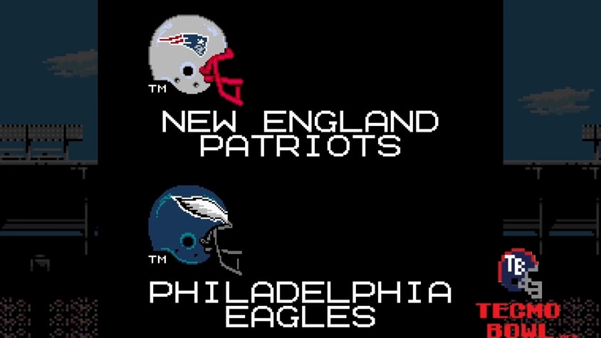 Tecmo Bowl' Has A Wild Prediction For The Patriots-Eagles Super Bowl