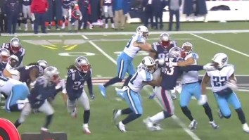 The Internet Loses Its Mind After The Patriots Benefit From Questionable Referee Calls During Playoff Game Vs. Titans