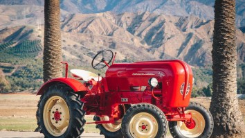 This 1961 Tractor Is The ‘Porsche Of Farm Equipment’ Because It’s Actually Made By Porsche