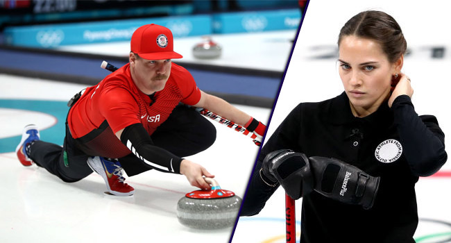 Anastasia Bryzgalova Matt Hamilton curling doppelgangers
