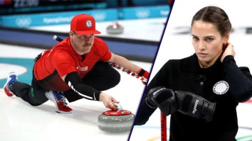 Curling Doppelgangers Who Look Like Angelina Jolie And Andy Reid Have The Internet Seeing Double