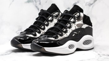 These BAIT x Reebok Question Mid ‘Snake 2.0’ Are A Stellar New Take On An Iverson Classic