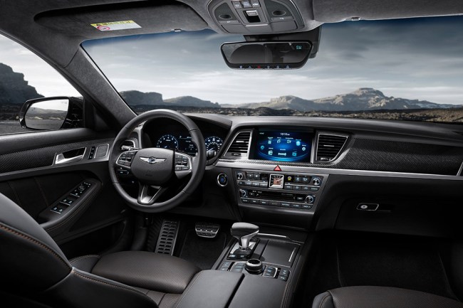 Best Car Interiors Under 50000 2018 Hyundai Genesis G80