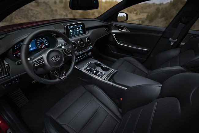 Best Car Interiors Under 50000 2018 Kia Stinger