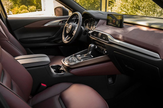 Best Car Interiors Under 50000 2018 Mazda CX-9