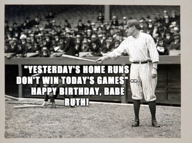 babe ruth quotes, funny memes 2018