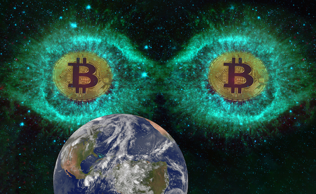 bitcoin outer space