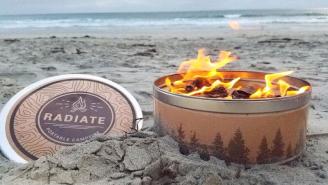 Prepare For Outdoor Adventure Season With This Portable Campfire-In-A-Box From ‘Shark Tank’