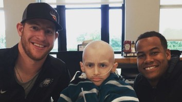 Carson Wentz Is Helping The Family Of ‘The Dutch Destroyer’ Go To The Super Bowl