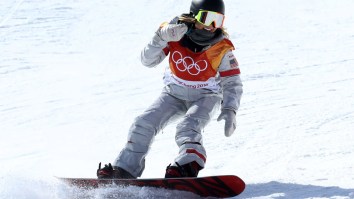Of Course 17-Year-Old Chloe Kim Had Her Phone In Her Pocket While She Won Gold In The Halfpipe