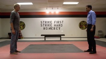 The Cobra Kai Gym IS BACK In This Clip Featuring Johnny And Daniel That’ll Get You Pumped Up