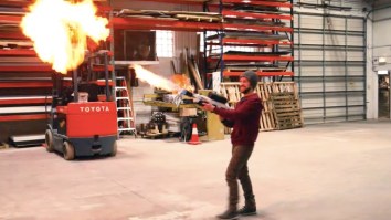 Dude Builds A Replica Of Elon Musk’s Flamethrower From Scratch For Under Half The Price