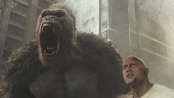 Dwayne Johnson And Huge Gorilla Battle A Giant Alligator And Flying Werewolf In ‘Rampage’ Trailer