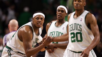 Ray Allen Was Busy Golfing With George Lopez During Paul Pierce’s Retirement Day In Boston