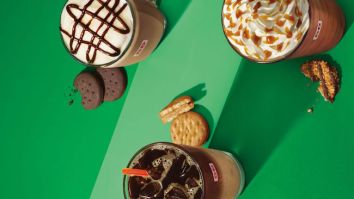 Girl Scout Cookies Are Now Drinkable And Contain Caffeine Thanks To Dunkin Donuts