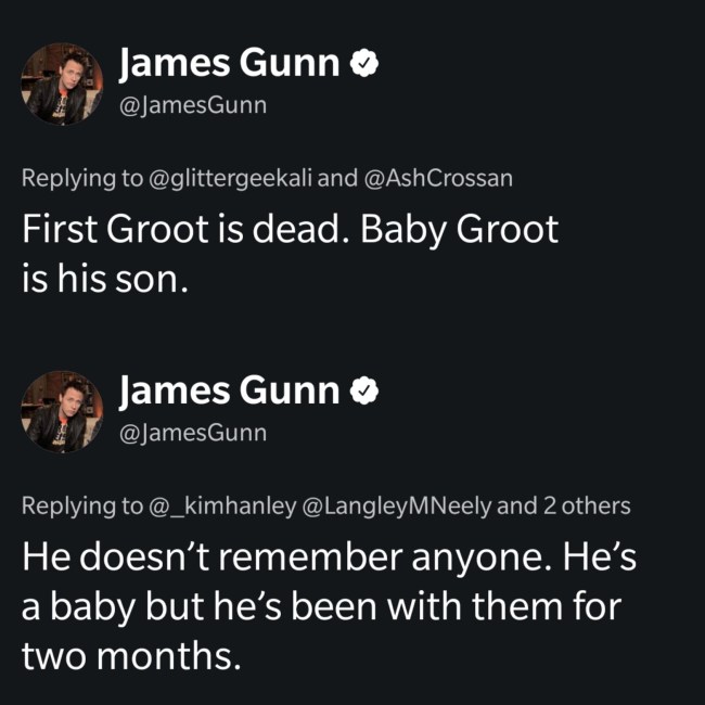 James Gunn Groot