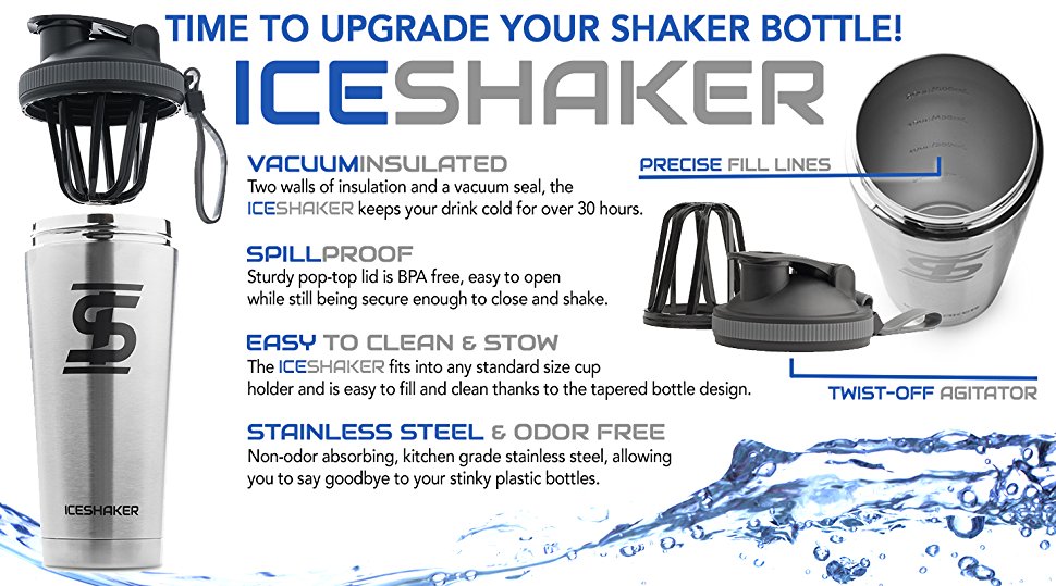 GEAR REVIEW The Ice Shaker Is The Ultimate VacuumSealed Gym Bottle