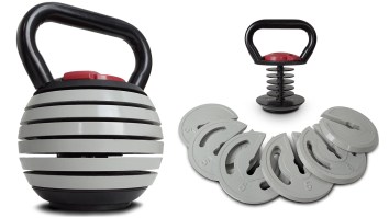Save Money And Space With The Titan Fitness Adjustable Kettlebell Set