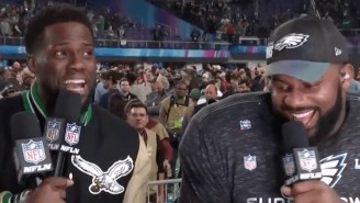 Kevin Hart Argues With Super Bowl Security Before Dropping F-Bomb On Live TV
