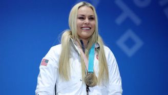 Lindsey Vonn’s Dad Is Not A Fan Of Participation Trophies Based On His Reaction To Her Bronze Medal Win