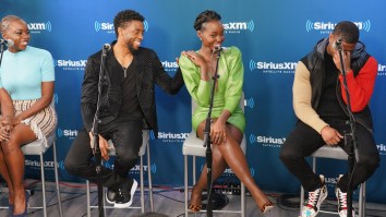 Michael B. Jordan Snuck Into Theater To Watch Movie With Fans, Lost A Funny Bet To Lupita Nyong’o