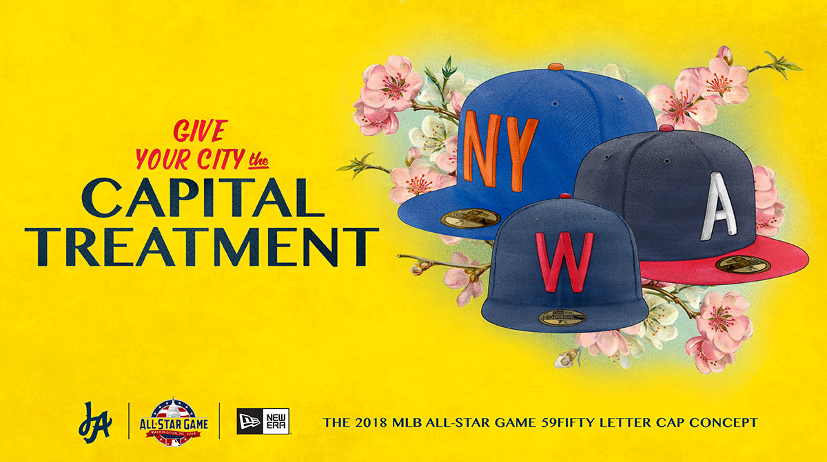 Incredible Designer Just Created Some New MLB ASG Concept Caps And Shirts  That Are Truly Dope - BroBible