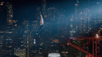 People Are Having Fun Mocking One Big Problem With The Poster For The Rock’s Film ‘Skyscraper’
