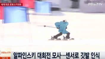 Laugh At These Skiing Robots Wiping Out Over And Over Again Before They Rebel And Kill Us All