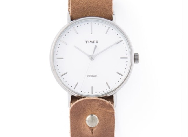 Timex Horween Leather Fairfield