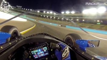 Ever Wonder What It’s Like To Drive An IndyCar? This POV Video Is About As Close As You Can Get