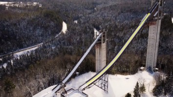 Olympic Ski Jumper Explains What It’s Like To Go From 0 To 60MPH In 3 Seconds And Jump Off A Mountain