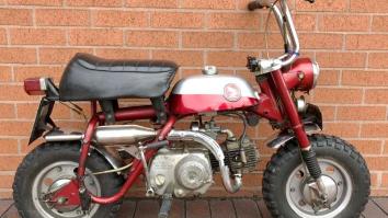 This Unrestored 1969 Honda Mini Bike Belonging To A Rock Legend Just Sold For Over $77K