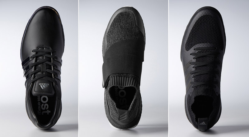 all black golf shoes