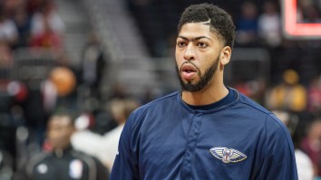 Anthony Davis Is Asking Fans On Twitter If He Should Shave His Iconic Unibrow
