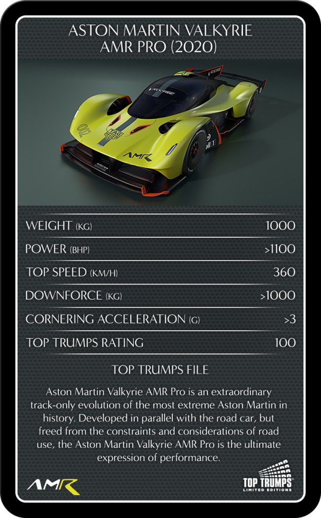Aston Martin Valkyrie AMR Pro Hypercar