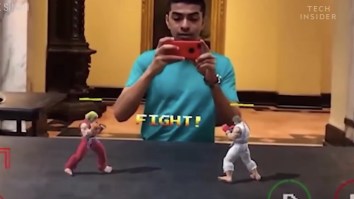 Augmented Reality Developer Creates Real-Life Version Of ‘Street Fighter’ That’s Awesome