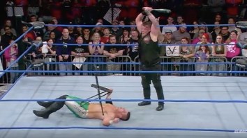 Impact Wrestling Star Takes A Baseball Bat To The Face In Stunt Gone Very Wrong