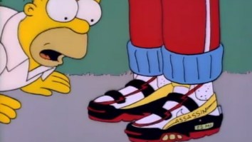 Forget Steph Curry’s Dad Shoes, Homer’s ‘Assassin’ Dad Kicks Are Now Real And They’re Spectacular