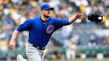 Cubs Pitcher Jon Lester Will Be Bouncing His Throws To First Base This Year… On Purpose
