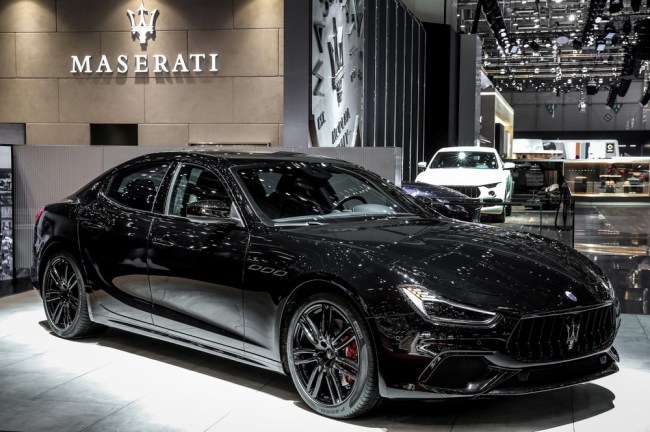 Maserati Nerissimo Edition Geneva Motor Show