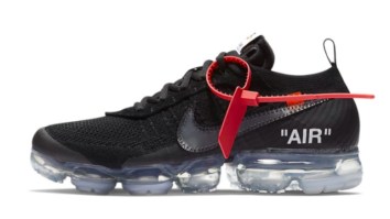 Official Images Of The Black OFF-WHITE x Nike Air VaporMax Have Been Released And They Are FIRE
