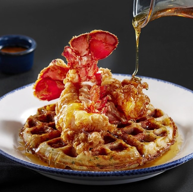 Red Lobster and Waffles