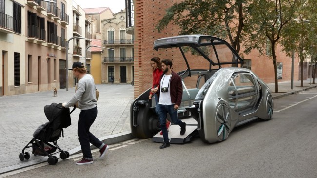 Renault EZ-GO autonomous vehicle GIMS
