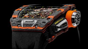 McLaren And Luxury Swiss Watchmaker Richard Mille Collaborate On $190,000 Carbon Fiber Watch