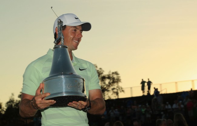 Rory McIlroy arnold palmer bay hill trophy